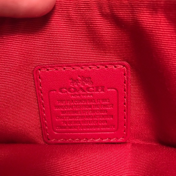 Coach Corner Zip Wristlet - Picture 3 of 5